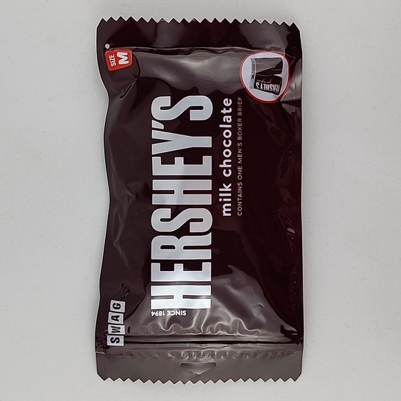 Swag Boxers Briefs Hershey  Milk Chocolate Size Medium Waist 31-33 - Picture 8 of 9